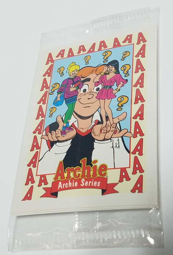 Archie Comic Cards 1992 Prototype 3 Card Set Sealed Archie Series Betty Series The Gang Series 3 cards Sealed 