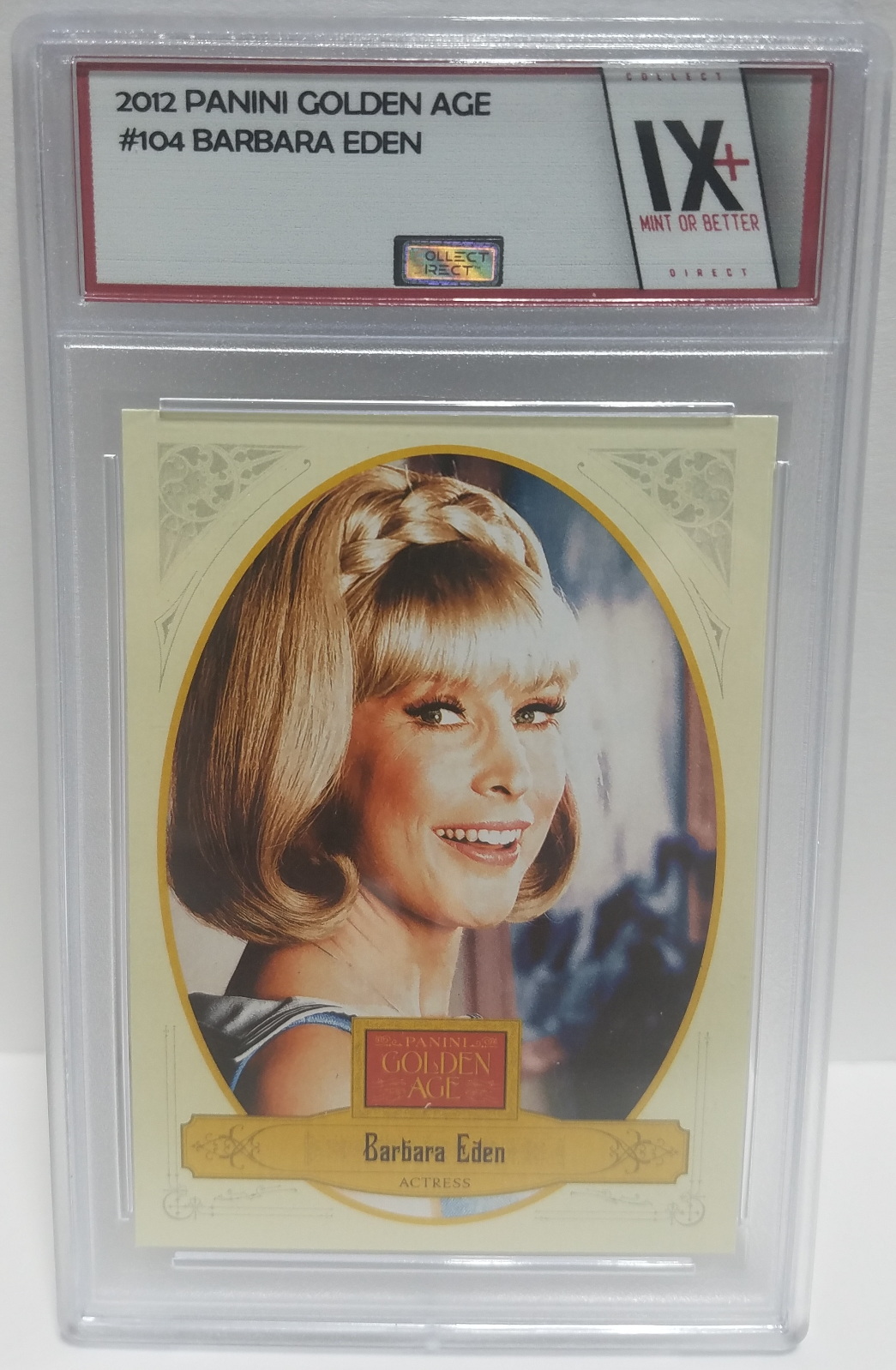 BARBARA EDEN 2012 Panini Golden Age #104 Collect Direct Graded Mint or Better Actress I Dream of Jeannie